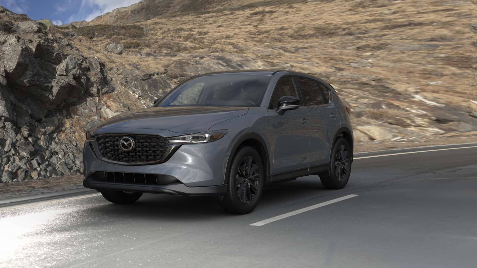 2023 Mazda CX-5 2.5 S Carbon Edition Polymetal Gray Metallic | Koons Mazda Silver Spring in Silver Spring MD