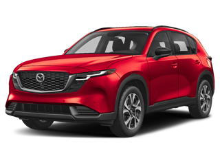 red 2026 mazda cx-5 side angle front view