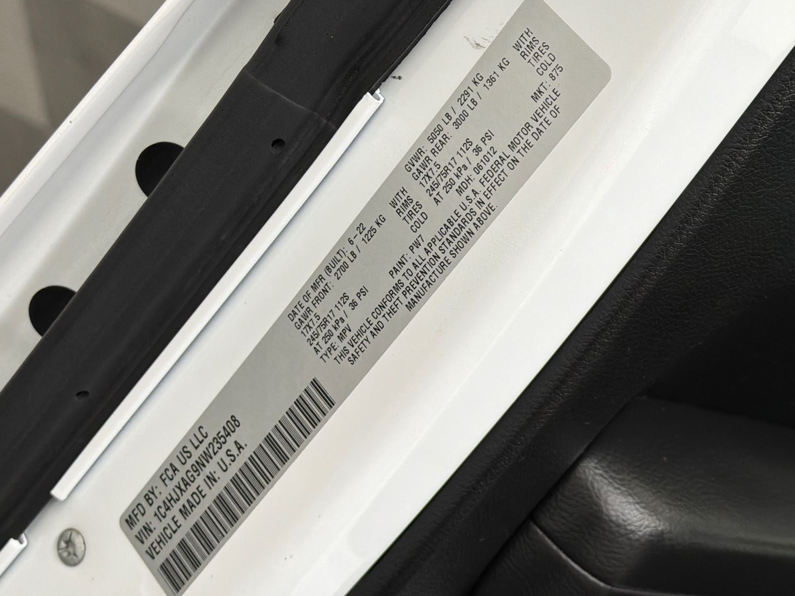 2022 Jeep Wrangler Sport