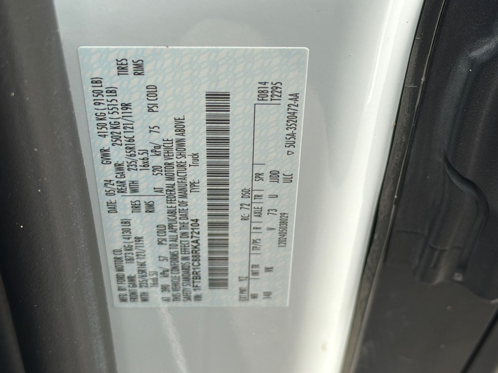 2024 Ford Transit-250 Base