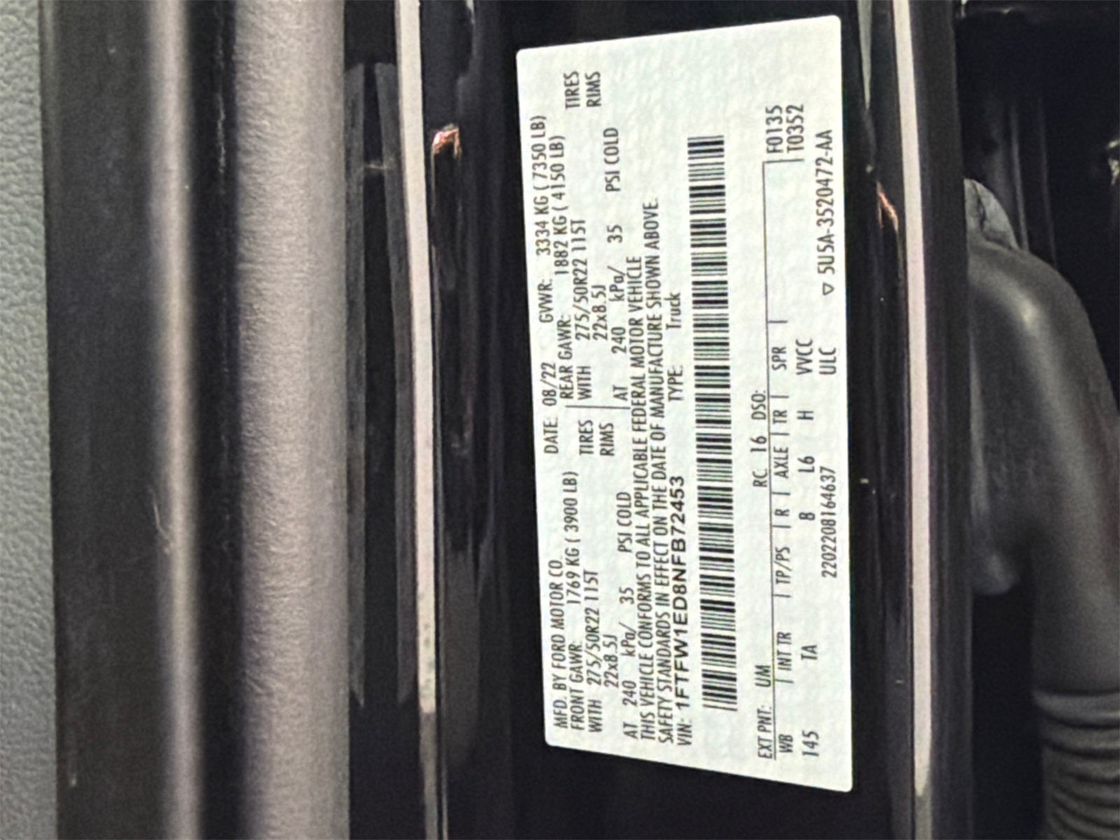 2022 Ford F-150 Limited