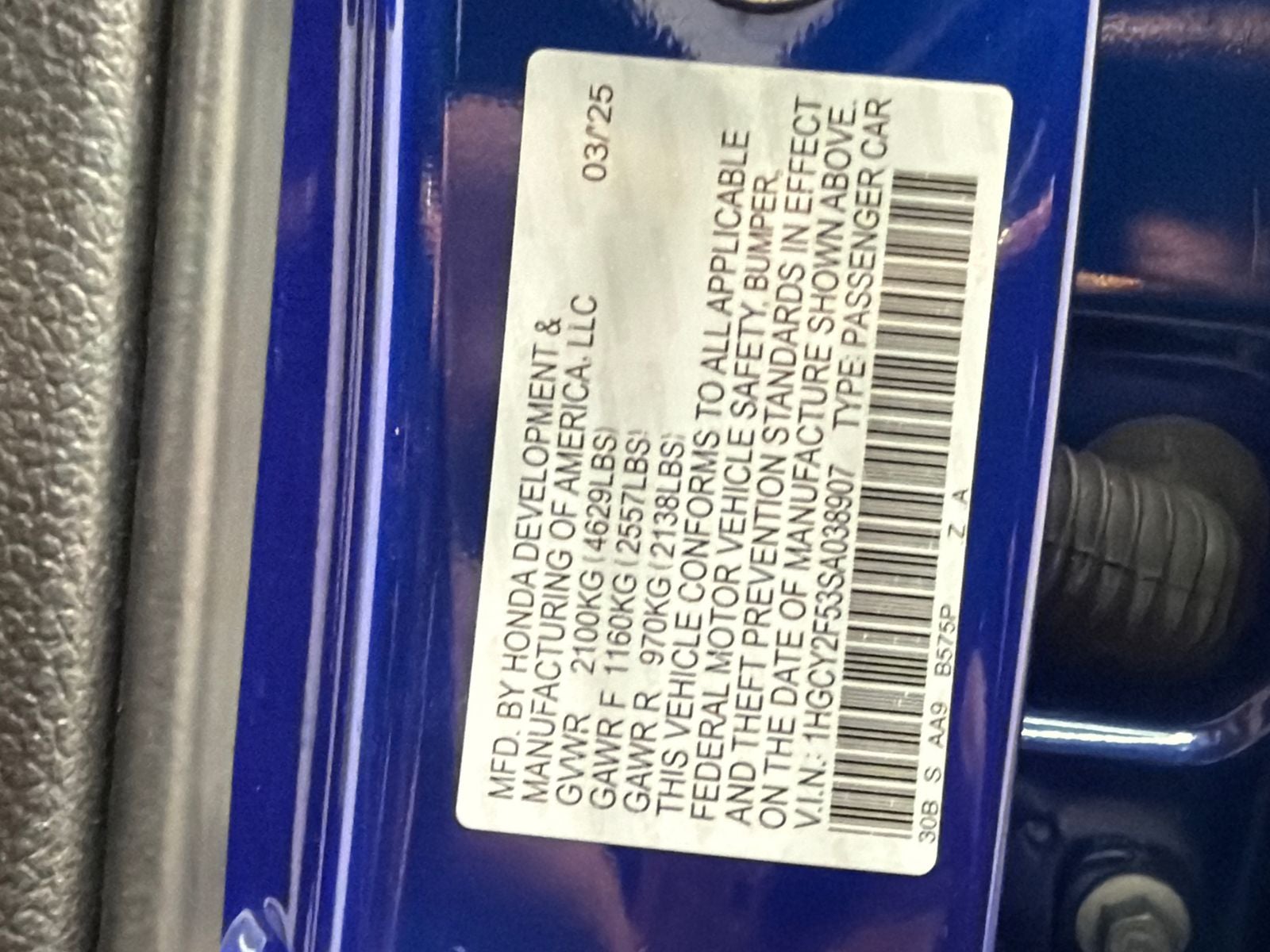 2025 Honda Accord Hybrid Sport