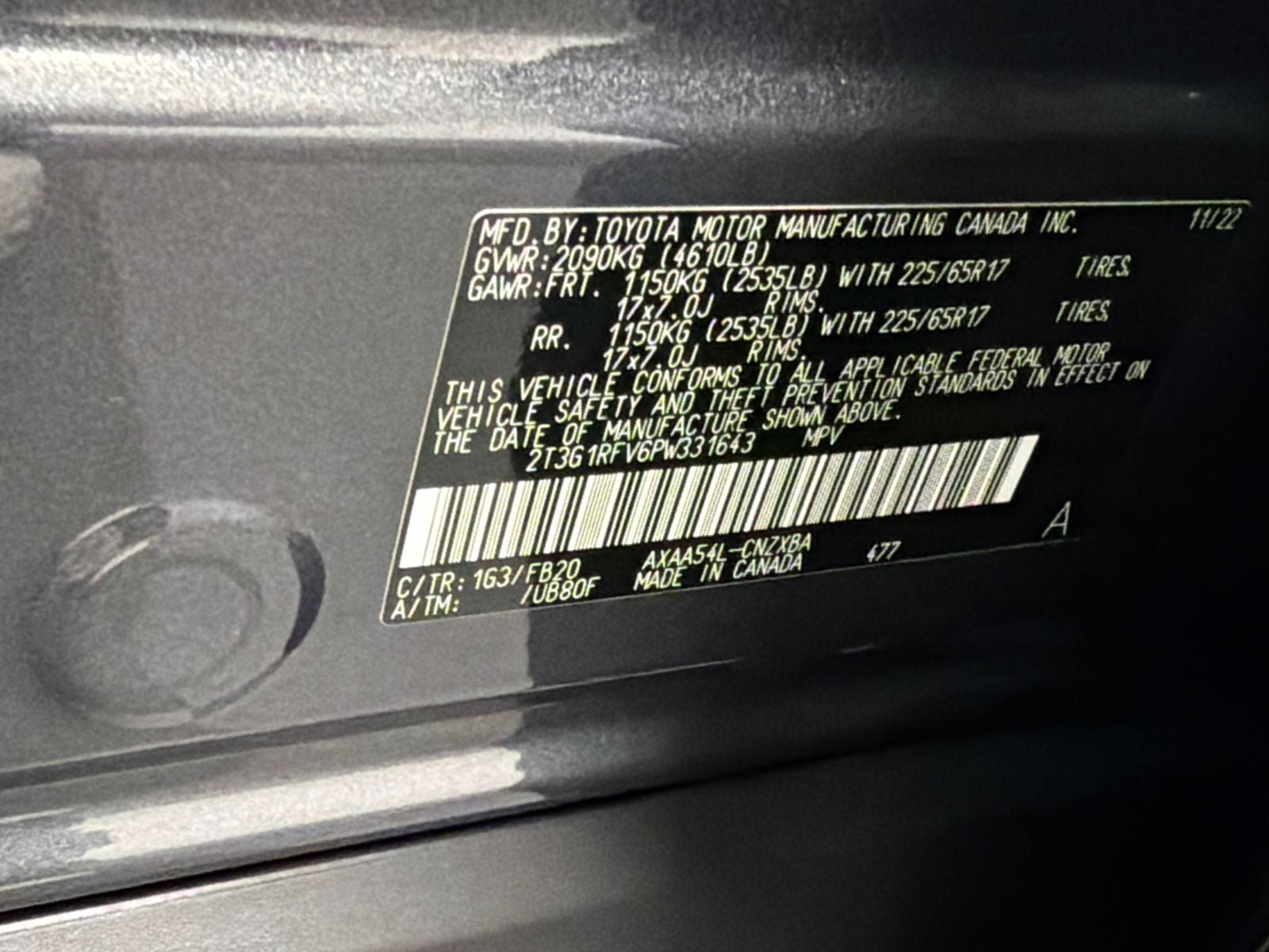 2023 Toyota RAV4 LE