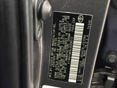 2020 Toyota Camry XSE