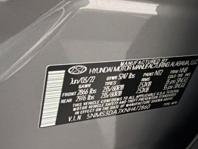 2022 Hyundai Santa Fe SEL