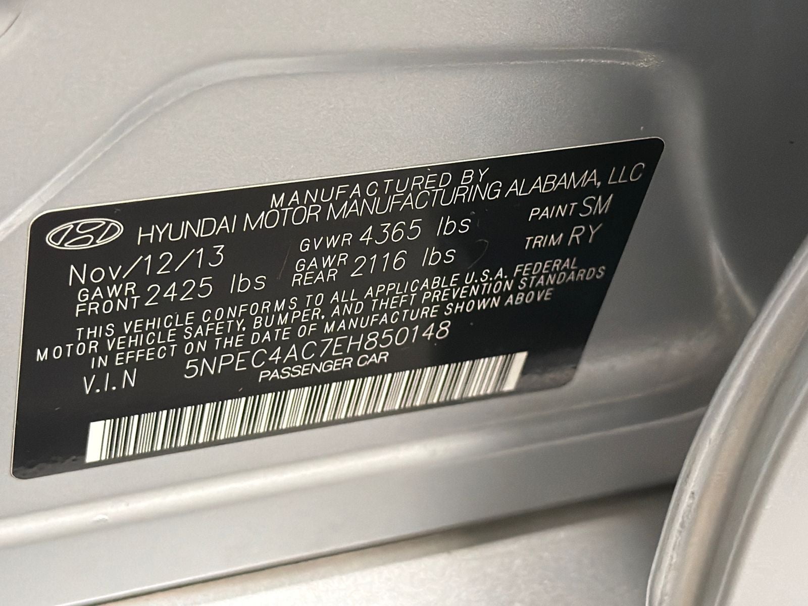 2014 Hyundai Sonata Limited