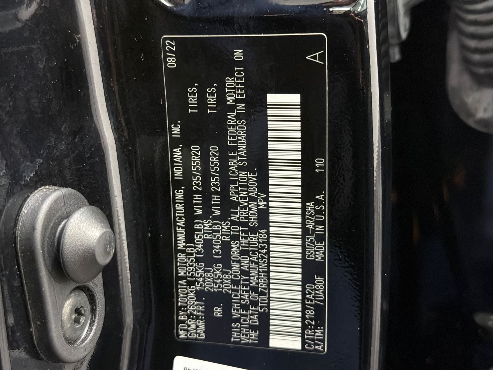 2022 Toyota Highlander XSE