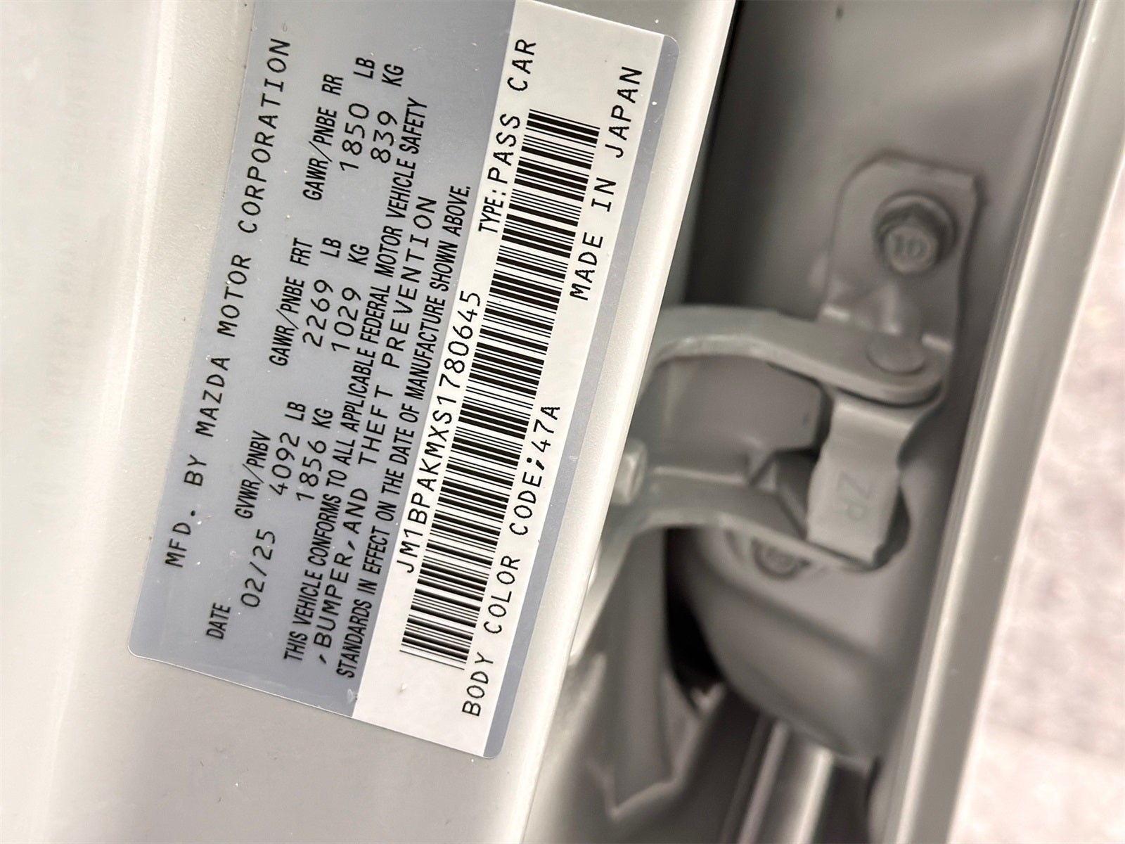 2025 Mazda Mazda3 2.5 S Select Sport