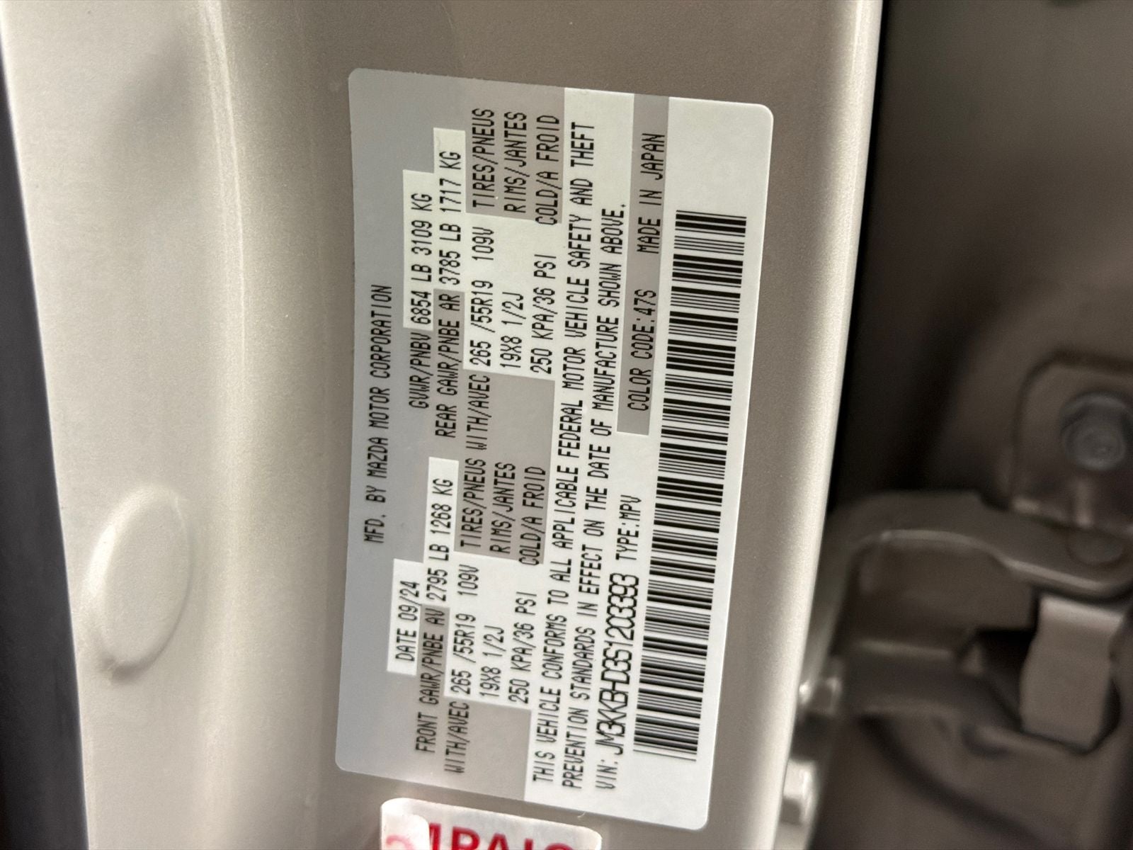 2025 Mazda Mazda CX-90 3.3 Turbo Preferred