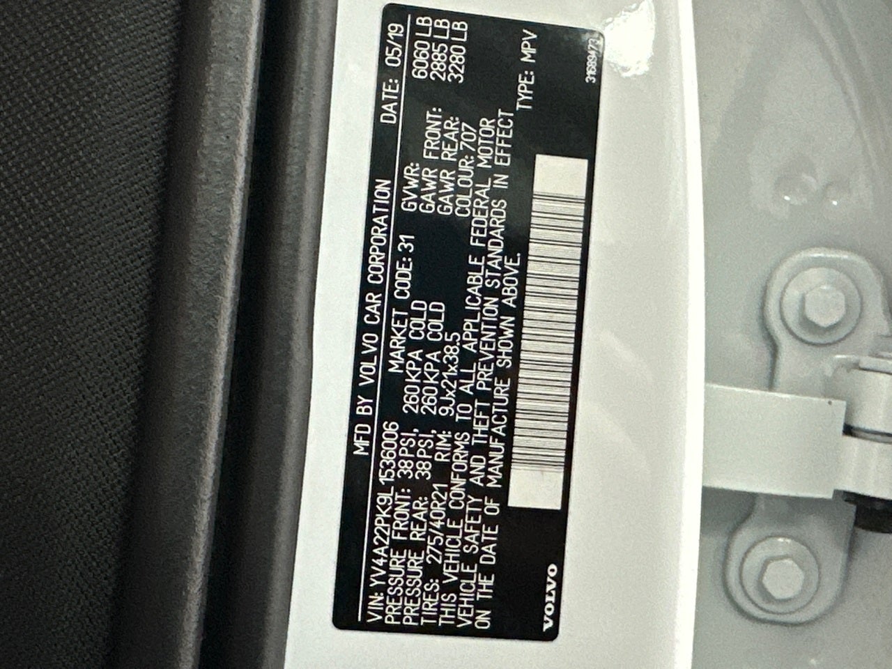 2020 Volvo XC90 T6 Momentum