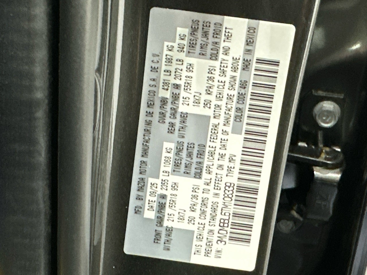 2026 Mazda Mazda CX-30 2.5 S Select Sport AWD