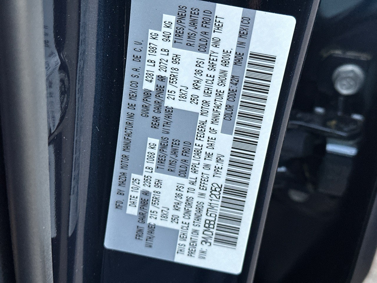 2026 Mazda Mazda CX-30 2.5 S Select Sport AWD