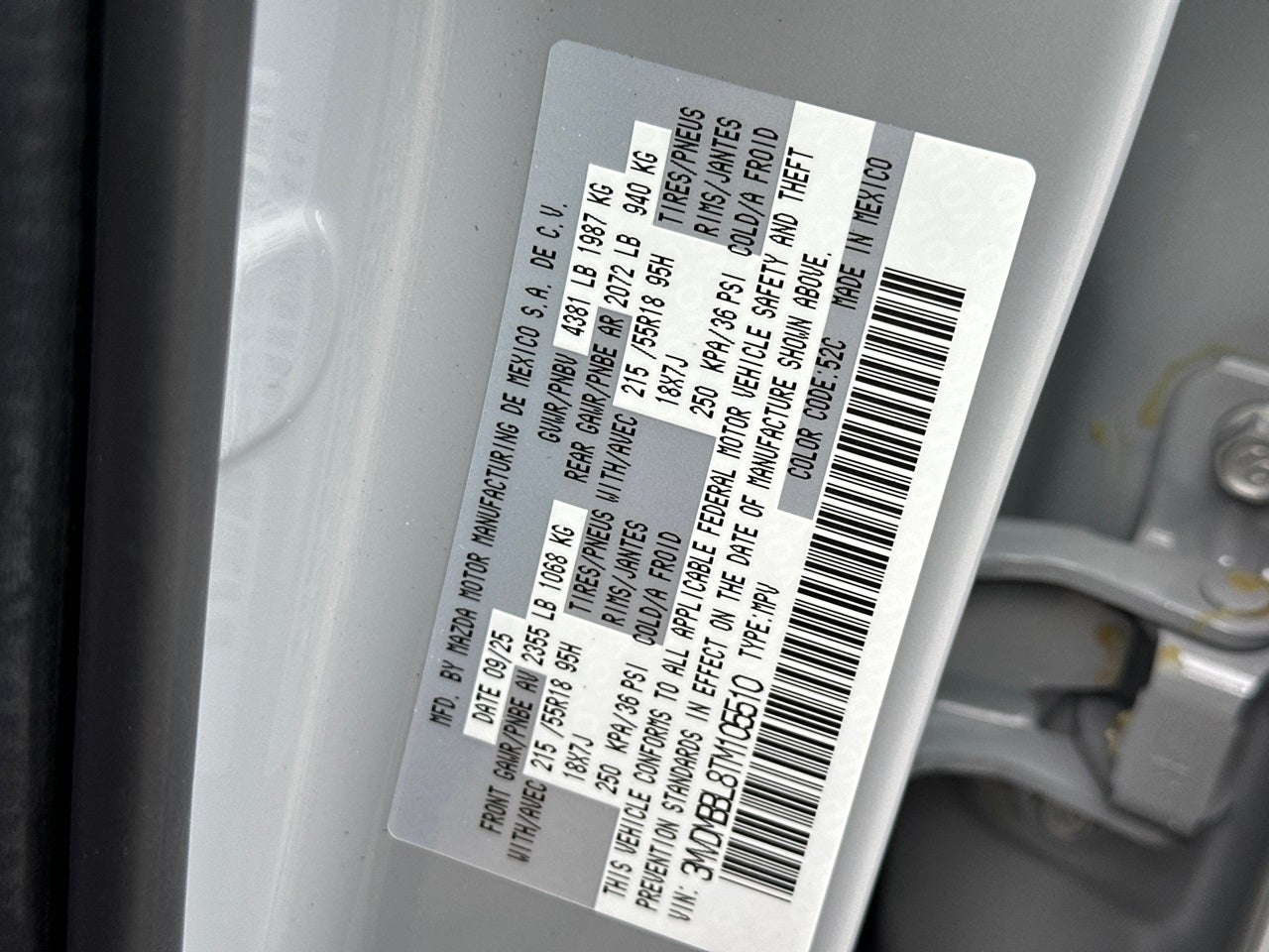 2026 Mazda Mazda CX-30 2.5 S Select Sport AWD