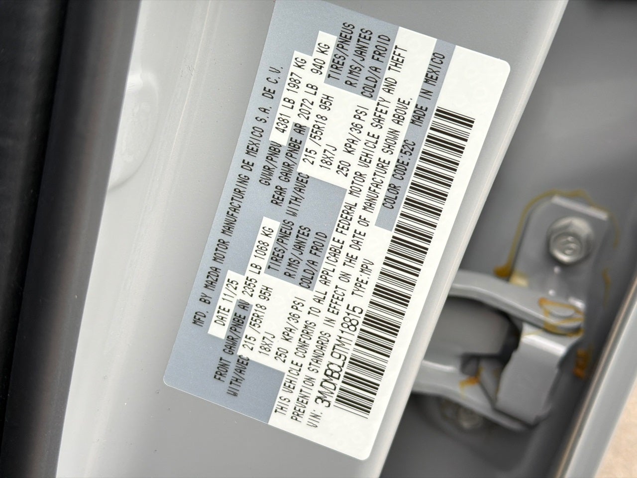 2026 Mazda Mazda CX-30 2.5 S Aire Edition