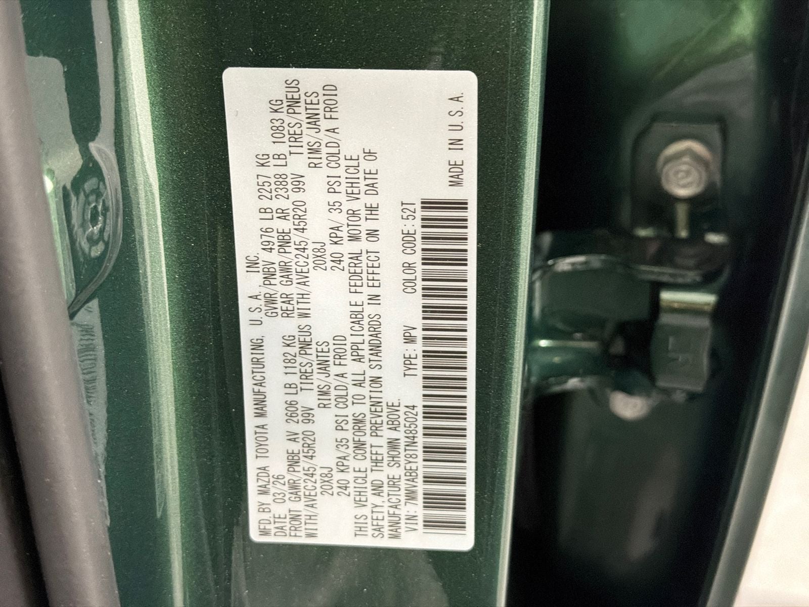 2026 Mazda Mazda CX-50 2.5 Turbo Premium Plus AWD