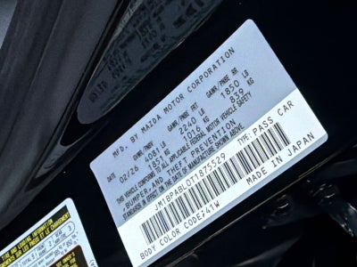 2026 Mazda Mazda3 Sedan 2.5 S Select Sport