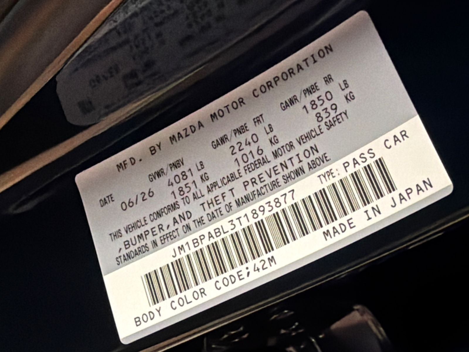 2026 Mazda Mazda3 Sedan 2.5 S Select Sport