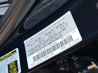 2026 Mazda Mazda3 Sedan 2.5 S Select Sport