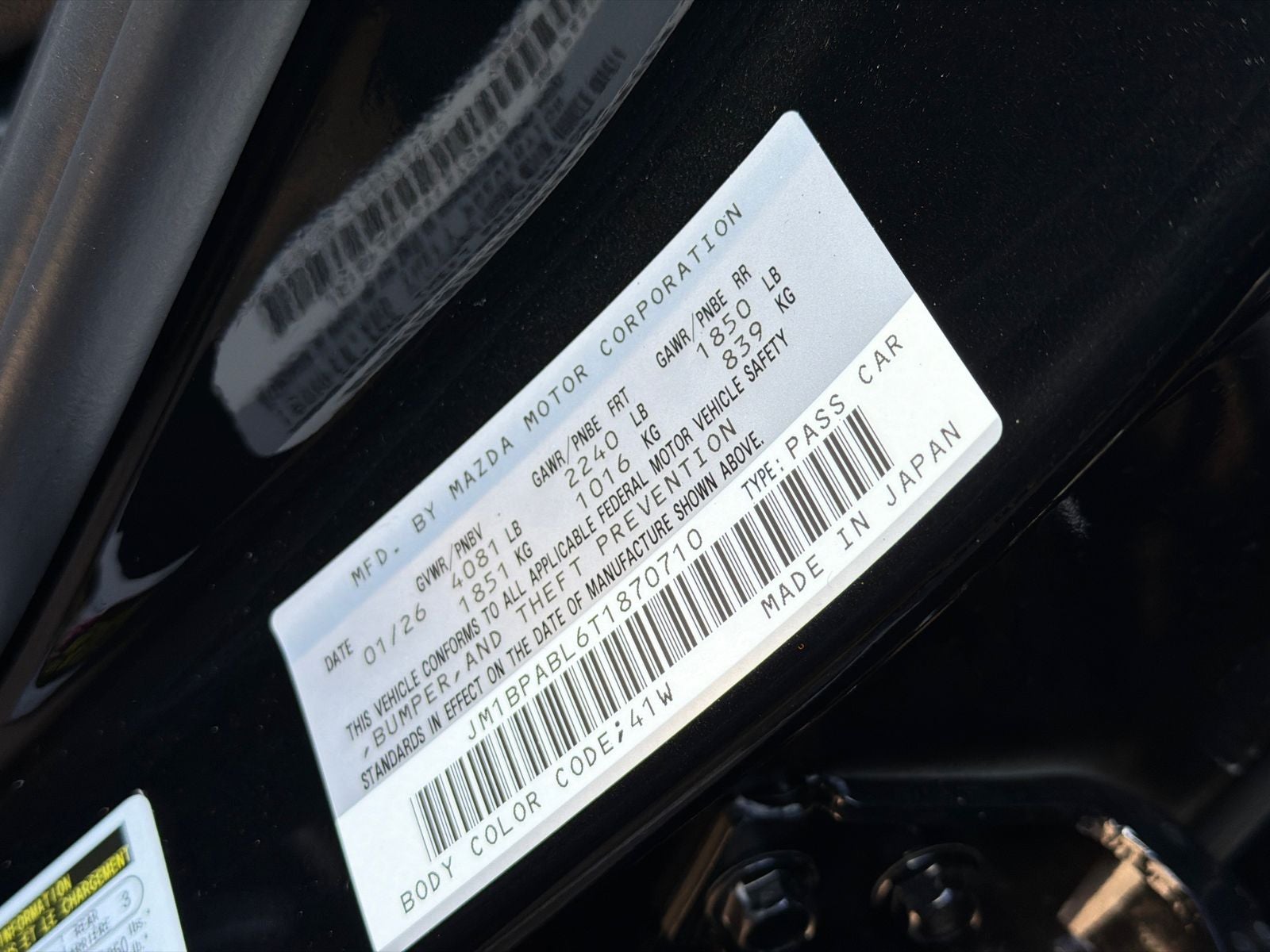 2026 Mazda Mazda3 Sedan 2.5 S Select Sport