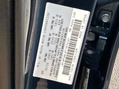 2026 Mazda Mazda3 Sedan 2.5 S Select Sport