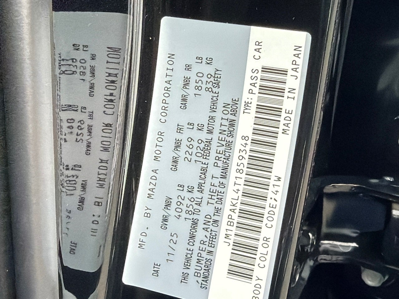 2026 Mazda Mazda3 Hatchback 2.5 S Select Sport