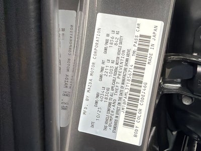 2026 Mazda Mazda3 Hatchback 2.5 S Premium