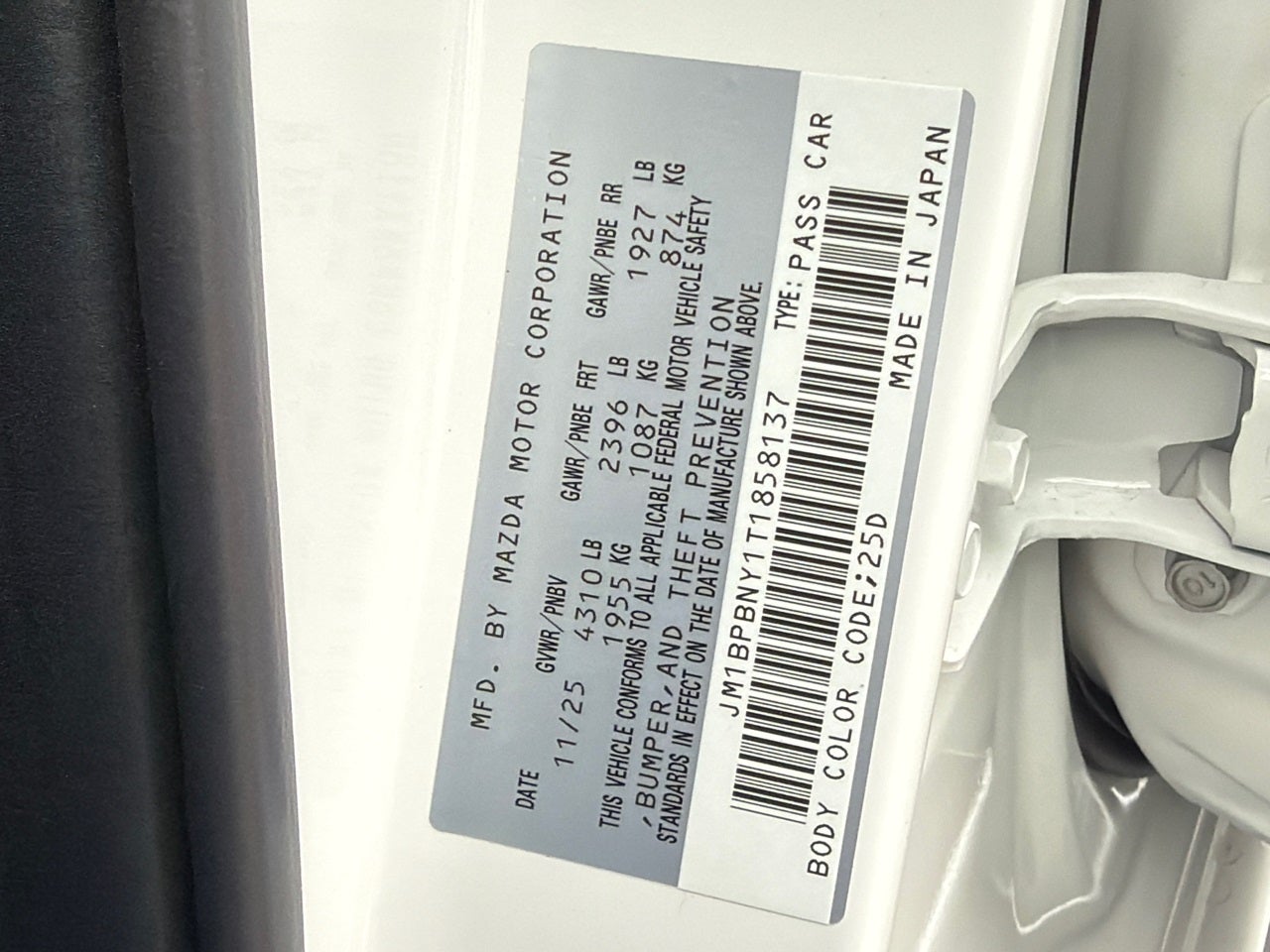 2026 Mazda Mazda3 Hatchback 2.5 Turbo Premium Plus AWD