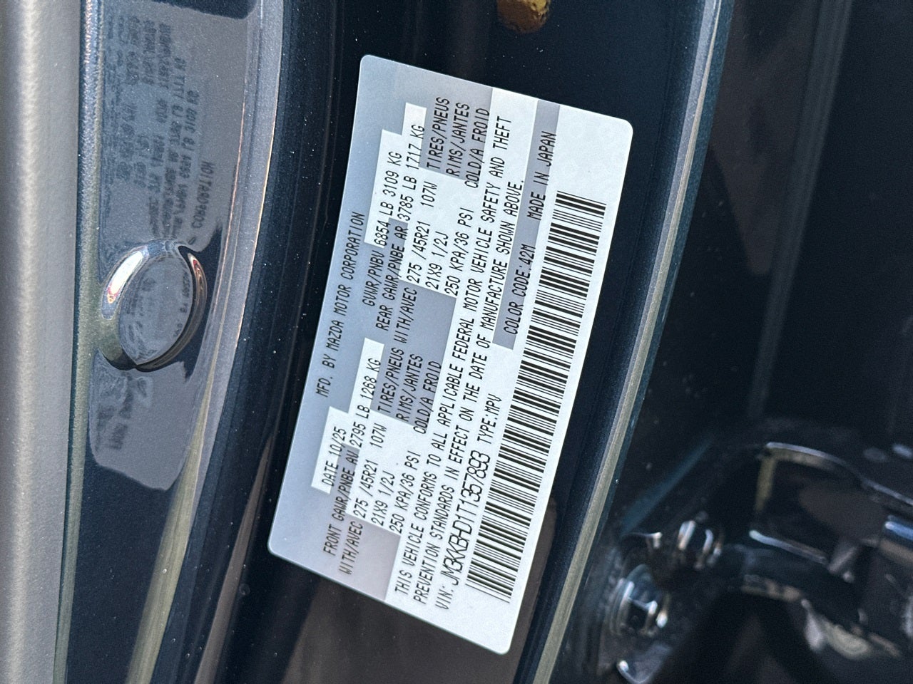 2026 Mazda Mazda CX-90 3.3 Turbo Preferred AWD