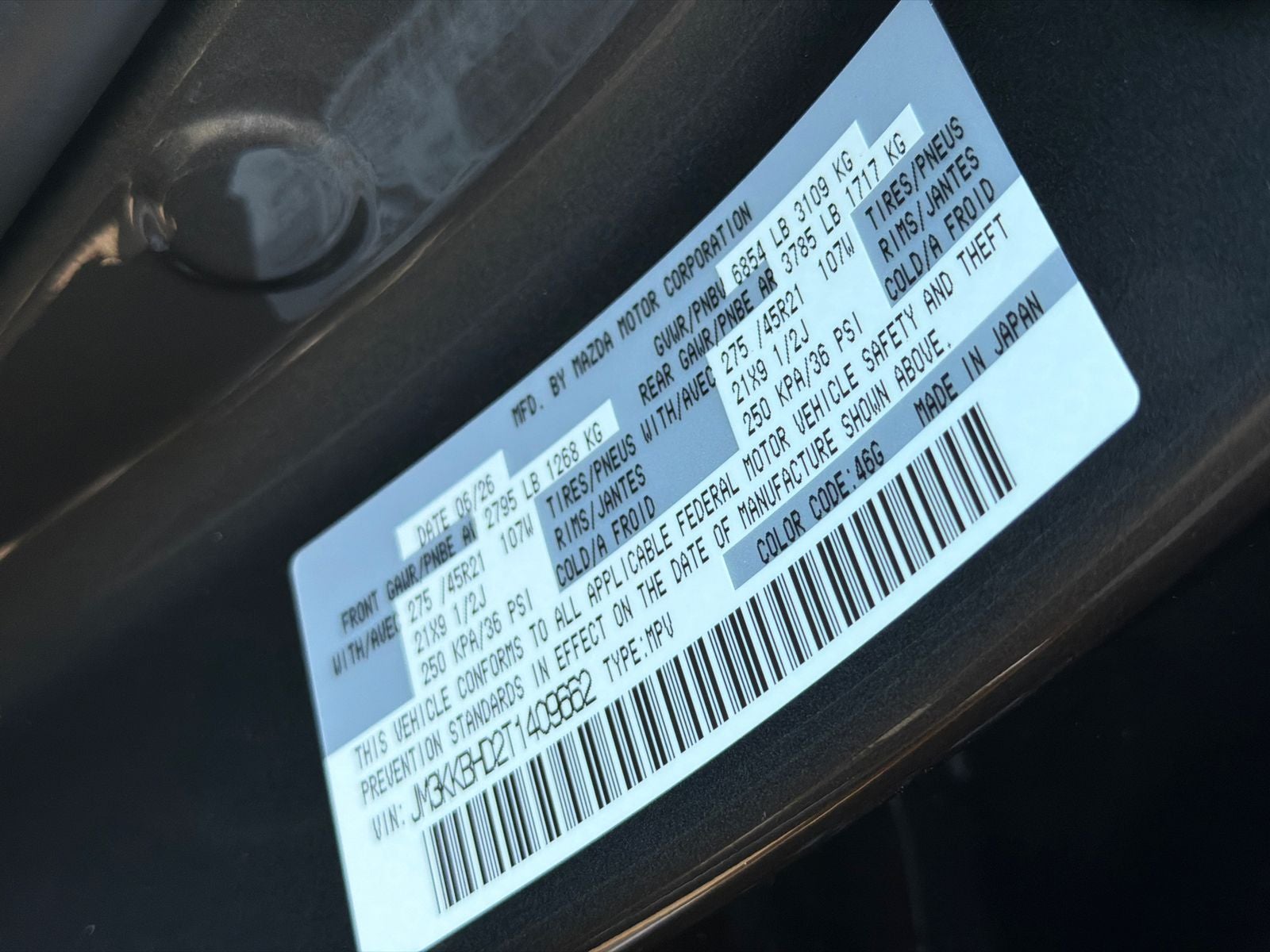 2026 Mazda Mazda CX-90 3.3 Turbo Preferred AWD