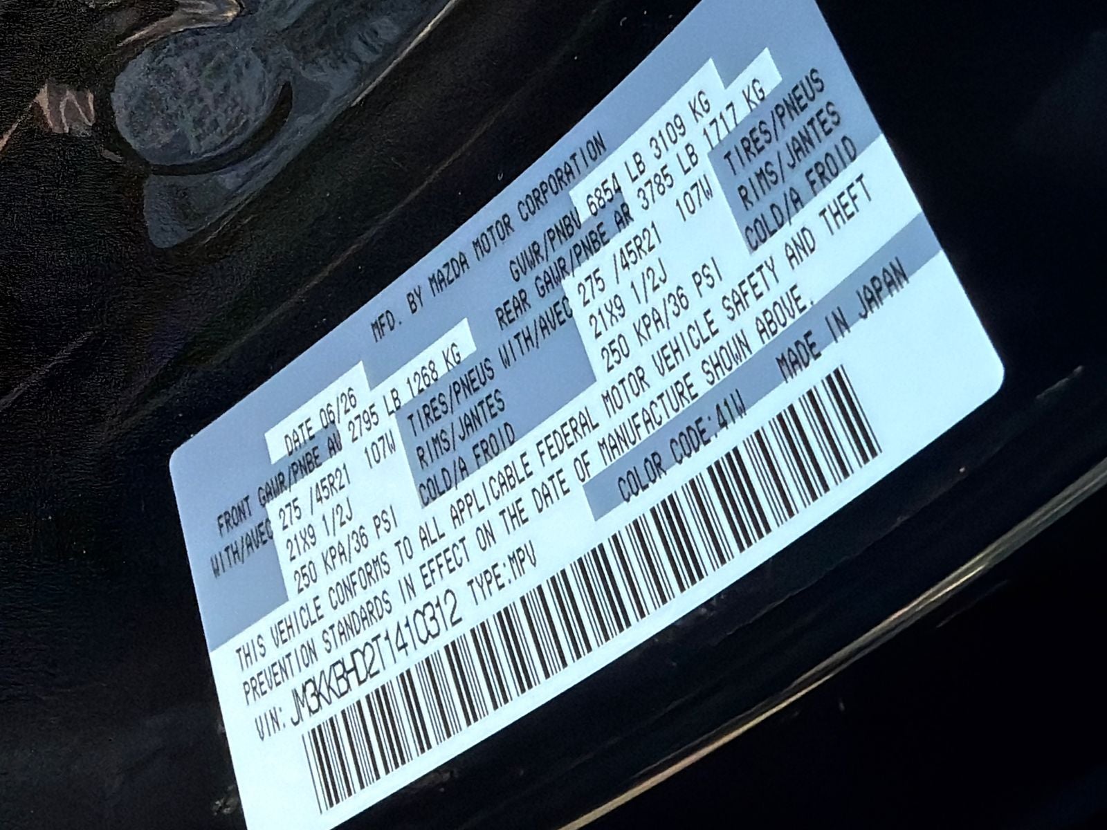2026 Mazda Mazda CX-90 3.3 Turbo Preferred AWD