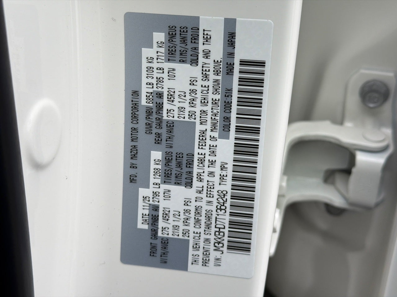 2026 Mazda Mazda CX-90 3.3 Turbo Preferred AWD