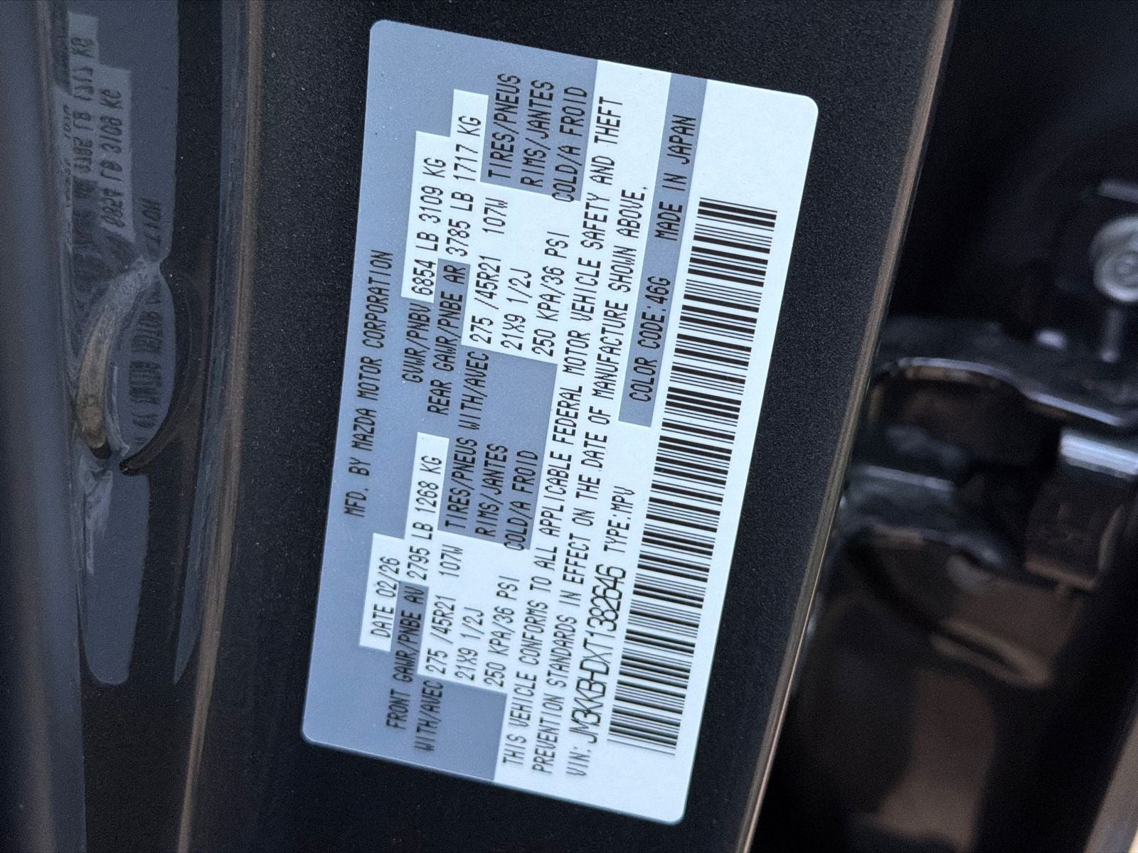 2026 Mazda Mazda CX-90 3.3 Turbo Preferred AWD