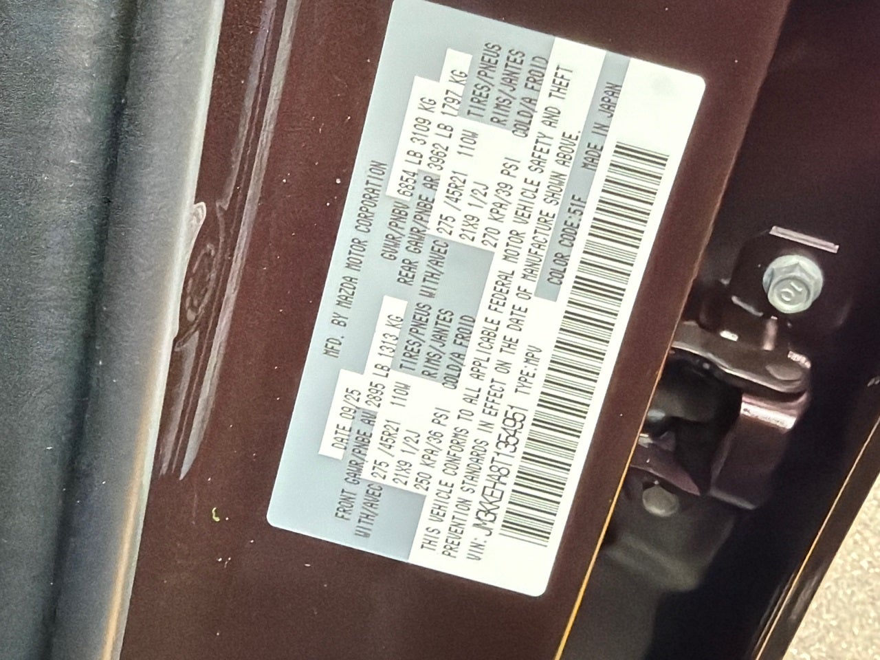 2026 Mazda Mazda CX-90 Plug-In Hybrid Premium Plus AWD