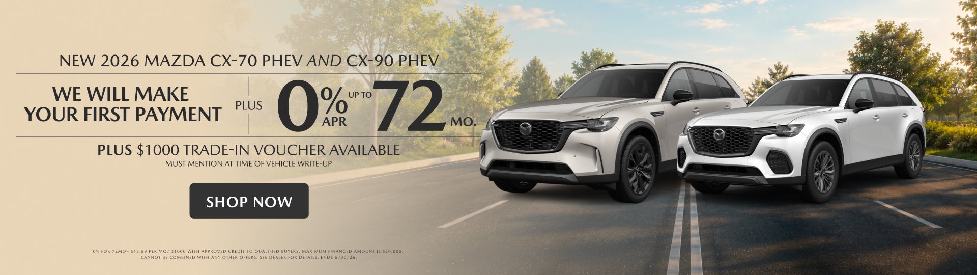 0% APR for 72mo