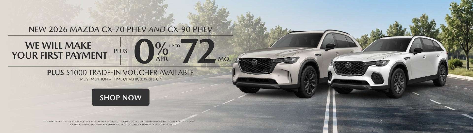 0% APR for 72mo